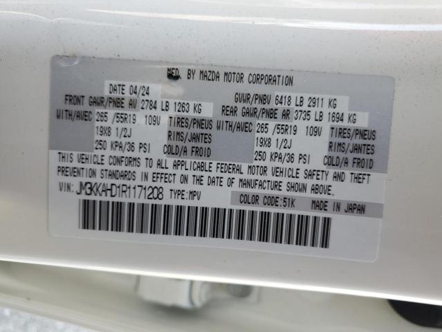 2024 MAZDA CX-90 SELE JM3KKAHD1R1171208