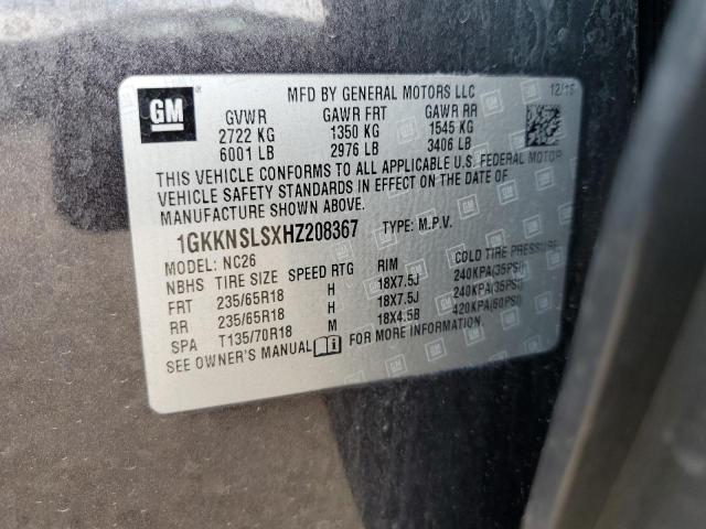 2017 GMC ACADIA SLE - 1GKKNSLSXHZ208367