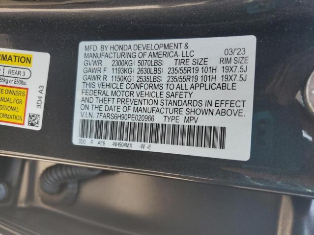 2023 HONDA CR-V SPORT 7FARS6H90PE020966