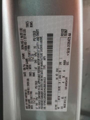 2017 FORD ESCAPE SE - 1FMCU0GDXHUB53933