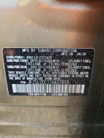 2025 SUBARU FORESTER PREMIUM JF2SLDDC1SH407813
