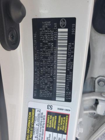 2022 TOYOTA CAMRY XSE 4T1K61AK2NU007802