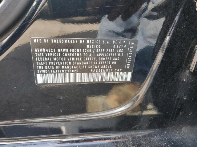 2015 VOLKSWAGEN JETTA SE - 3VWD17AJ7FM218020