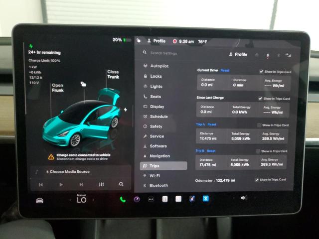 2022 TESLA MODEL 3 5YJ3E1EB5NF288959