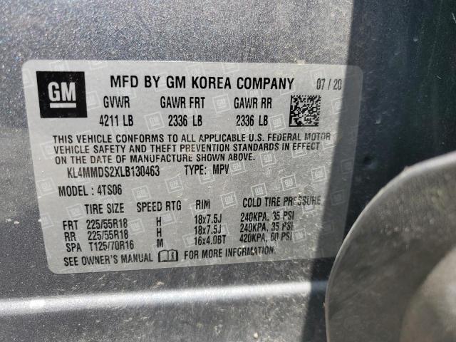 2020 BUICK ENCORE GX KL4MMDS2XLB130463