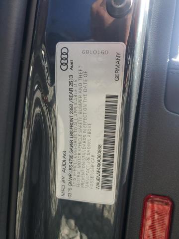 2019 AUDI A4 PREMIUM WAUENAF4XKA060868
