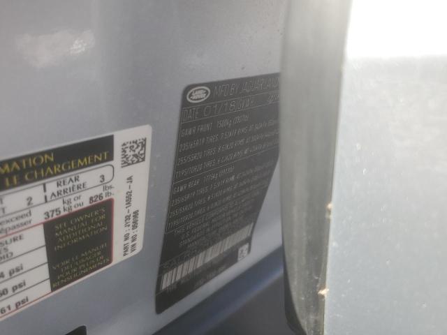 2018 LAND ROVER DISCOVERY SALRR2RV9JA056966