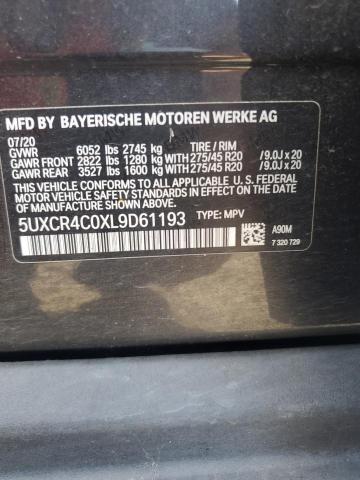 2020 BMW X5 SDRIVE - 5UXCR4C0XL9D61193