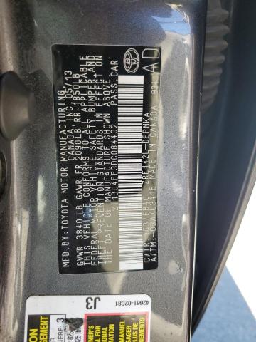 2013 TOYOTA COROLLA BA - 2T1BU4EE3DC084402