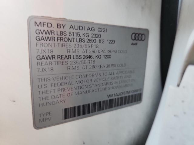2021 AUDI Q3 PREMIUM - WA1AUCF37M1088812