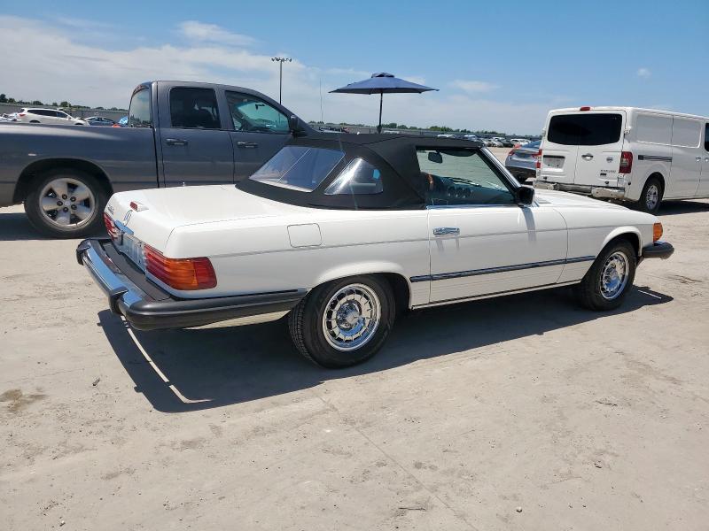 MERCEDES-BENZ 380 SL 1982 white  gas WDBBA45A9CB013397 photo #4
