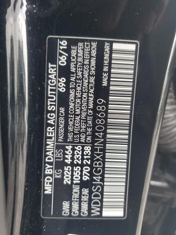 2017 MERCEDES-BENZ CLA 250 4M WDDSJ4GBXHN408689