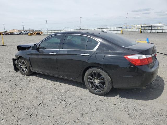 HONDA ACCORD EXL 2014 black  gas 1HGCR3F8XEA029834 photo #3