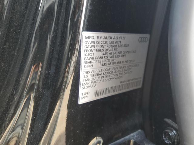2023 AUDI Q8 PREMIUM WA1AVBF18PD032175