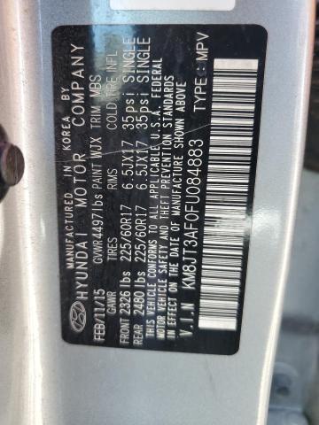 2015 HYUNDAI TUCSON GLS KM8JT3AF0FU084883