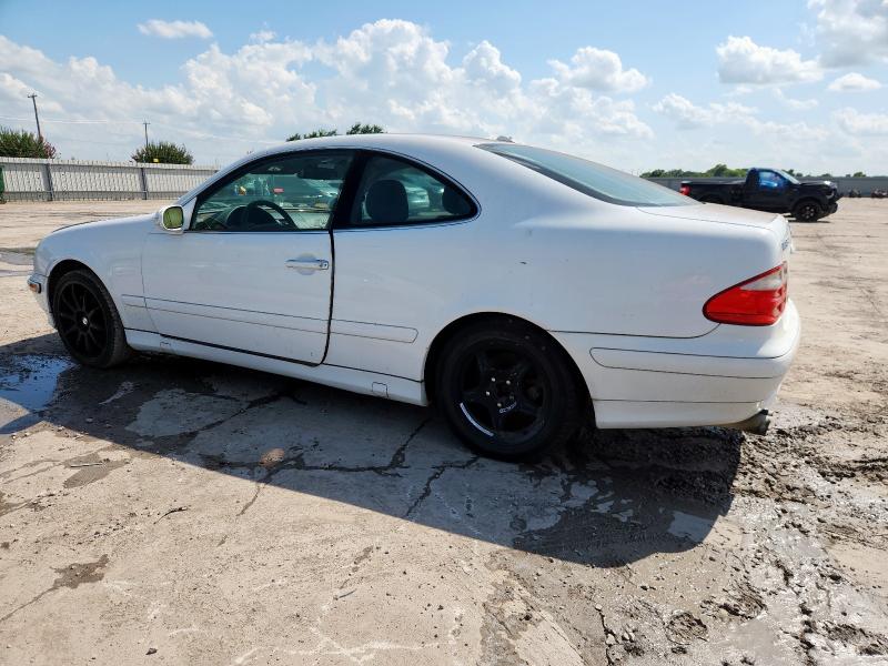 MERCEDES-BENZ CLK 320 2000 white  gas WDBLJ65G2YF155854 photo #3