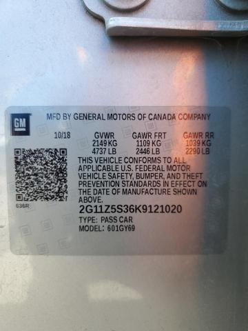 2019 CHEVROLET IMPALA LT 2G11Z5S36K9121020