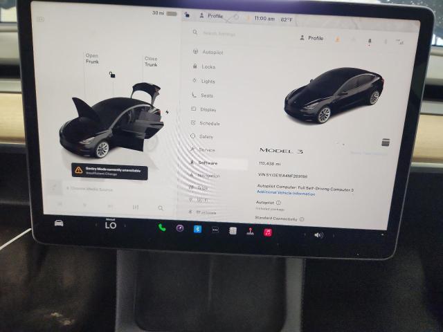 2022 TESLA MODEL 3 5YJ3E1EA4NF289186