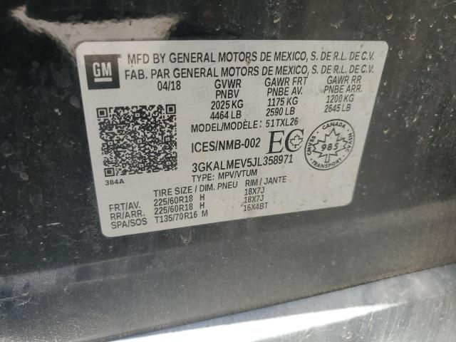 2018 GMC TERRAIN SL 3GKALMEV5JL358971
