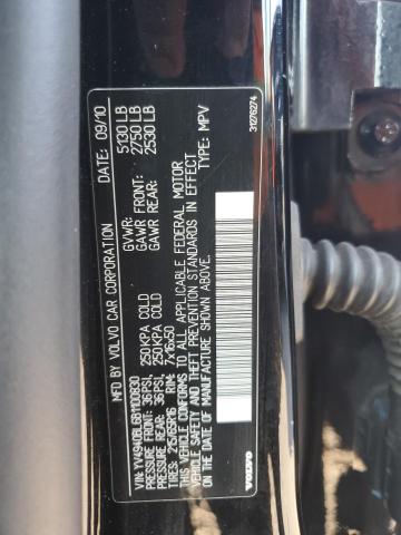 2011 VOLVO XC70 3.2 - YV4940BL6B1100830