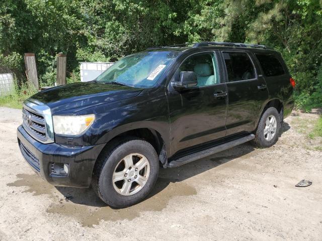 TOYOTA SEQUOIA SR 2011 black 4dr spor gas 5TDBY5G14BS053488 photo #1