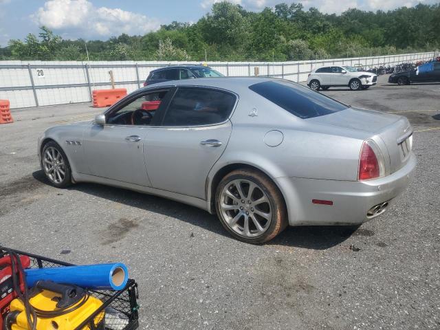 MASERATI QUATTROPOR 2007 silver sedan 4d gas ZAMFE39A770032250 photo #3