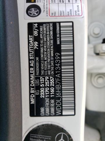 2015 MERCEDES-BENZ CLS 400 4M WDDLJ6HB7FA134399