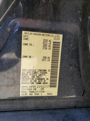 2015 NISSAN ALTIMA 2.5 - 1N4AL3AP3FC225177
