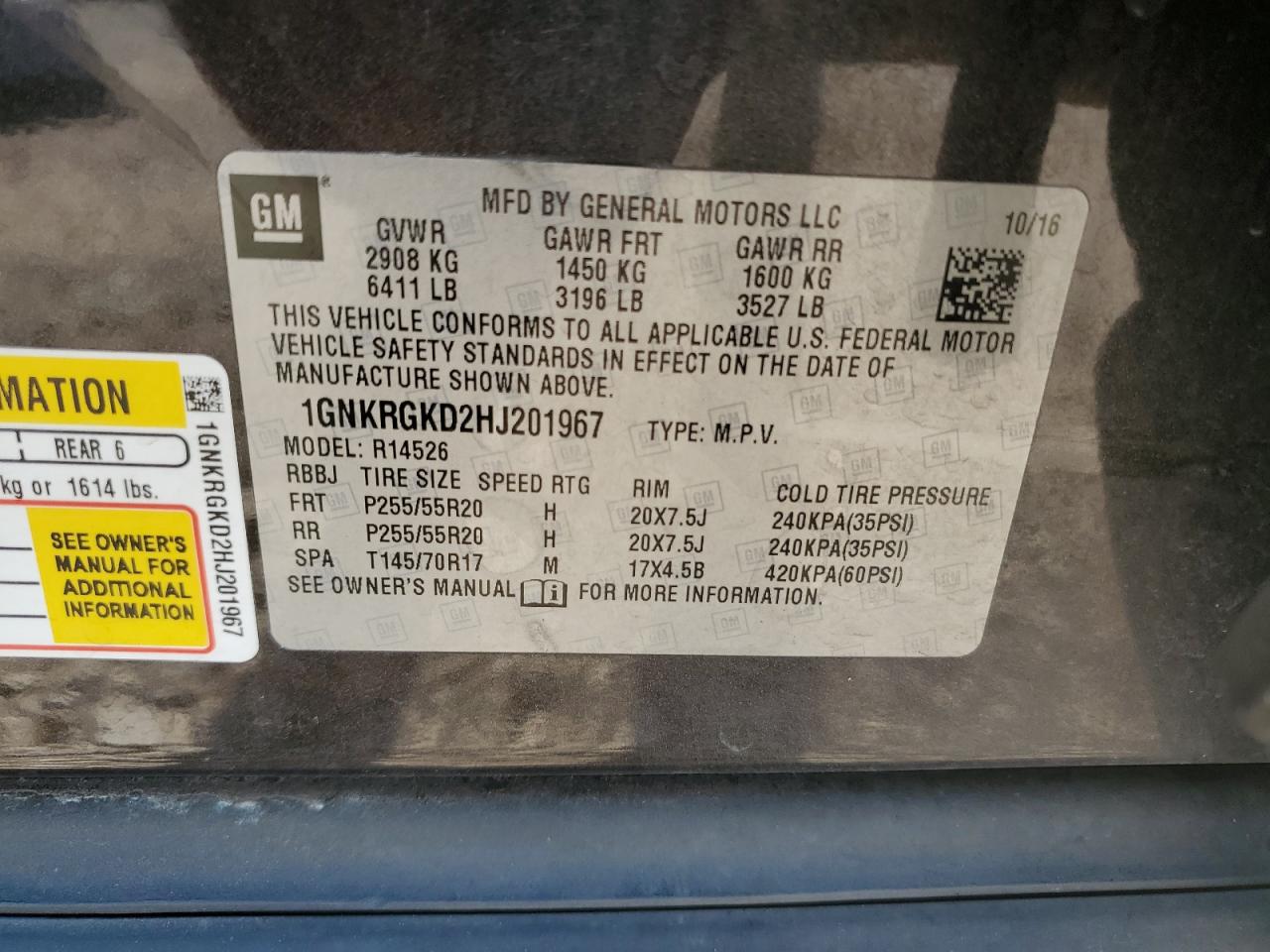 CHEVROLET TRAVERSE LT