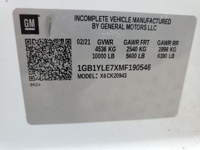 2021 CHEVROLET SILVERADO K2500 HEAVY DUTY 1GB1YLE7XMF190546