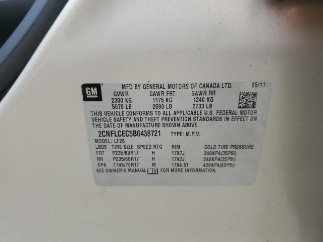 2011 CHEVROLET EQUINOX LS - 2CNFLCEC5B6438721