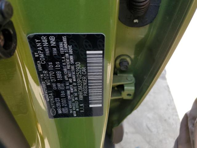 2023 HYUNDAI VENUE SEL - KMHRC8A33PU252930
