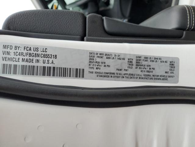 2021 JEEP GRAND CHER - 1C4RJFBG8MC655318