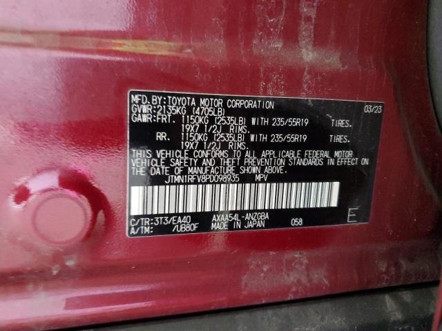 2023 TOYOTA RAV4 LIMIT - JTMN1RFV8PD098935