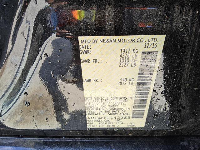 2016 NISSAN ALTIMA 2.5 - 1N4AL3AP1GC142283