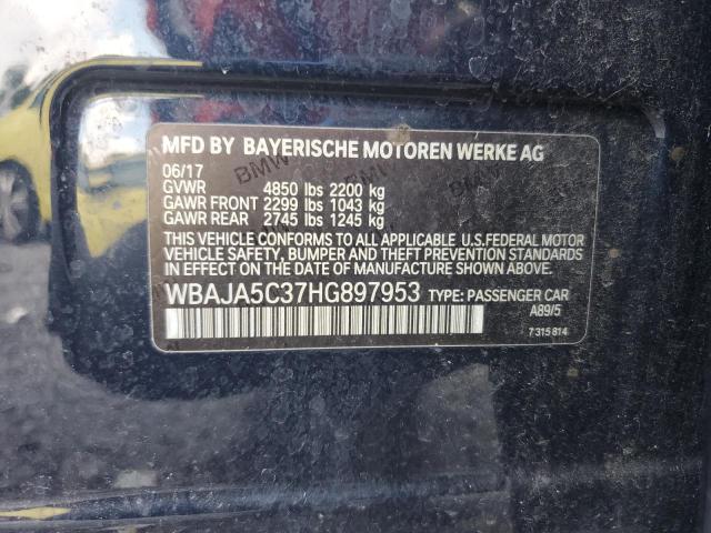 2017 BMW 530 I - WBAJA5C37HG897953