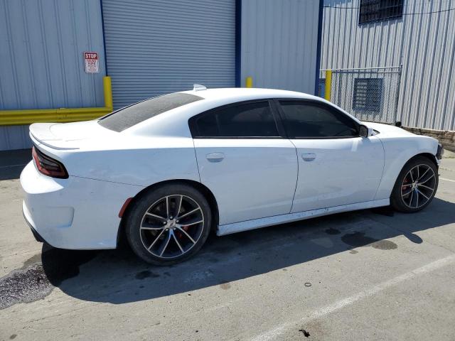 DODGE CHARGER SX 2018 white  flexible fuel 2C3CDXHG8JH323239 photo #4