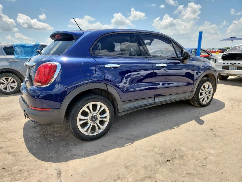 FIAT 500X EASY 2016 blue 4dr spor gas ZFBCFXBT7GP370054 photo #4