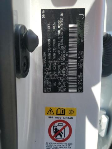 2016 LEXUS RX 350 JTJBZMCA6G2010019