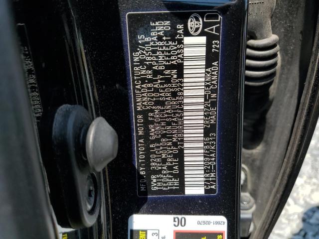 2015 TOYOTA COROLLA L 2T1BURHE5FC368223