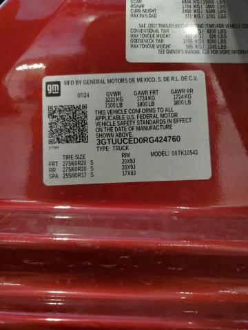 2024 GMC SIERRA K15 3GTUUCED0RG424760