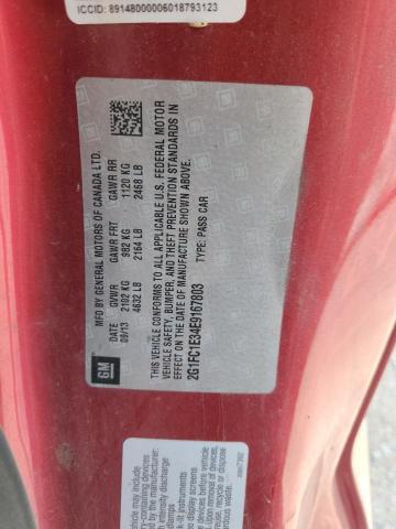 2014 CHEVROLET CAMARO LT - 2G1FC1E34E9167803