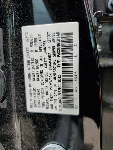 2013 ACURA TSX TECH - JH4CU2F62DC010542