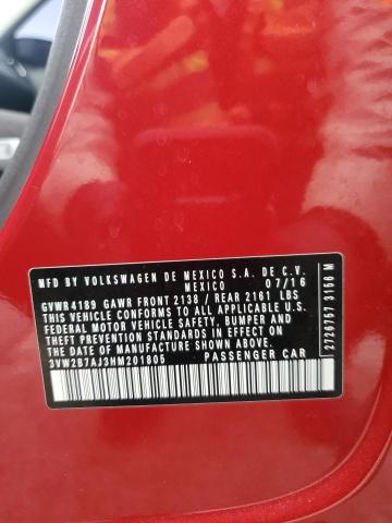 2017 VOLKSWAGEN JETTA S #3234576059