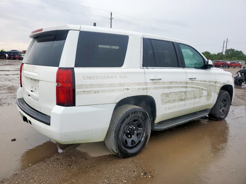 CHEVROLET TAHOE POLI 2015 white 4dr spor gas 1GNLC2ECXFR636746 photo #4