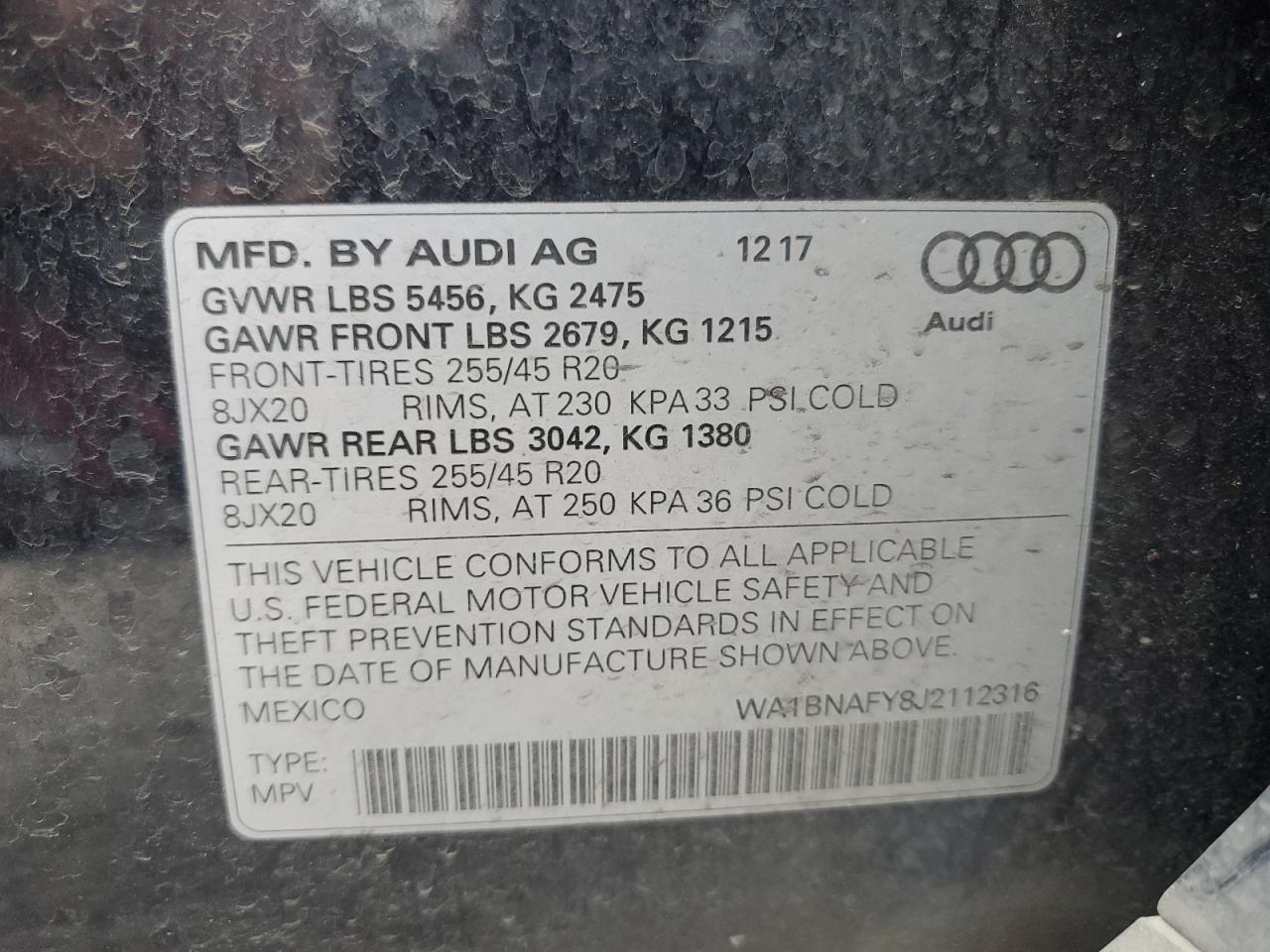 AUDI Q5 PREMIUM PLUS