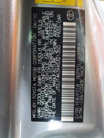 jtdjt4k3xa5321350 - 2010 Toyota yaris - #63761315
