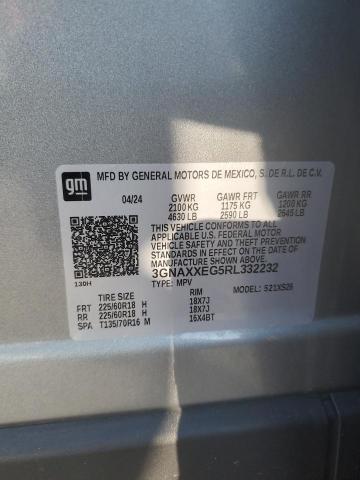 2024 CHEVROLET EQUINOX PR - 3GNAXXEG5RL332232
