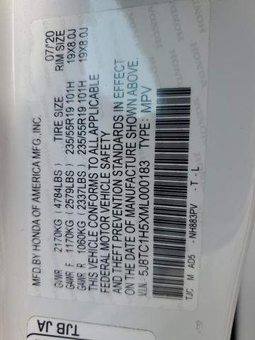 2021 ACURA RDX TECHNOLOGY 5J8TC1H5XML000183
