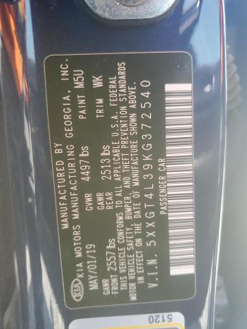 2019 KIA OPTIMA LX 5XXGT4L39KG372540